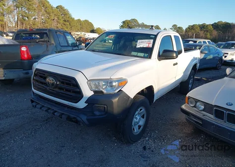 2019 Toyota Tacoma Sr z USA, uszkodzony, nr VIN 5TFSX5EN0KX067519